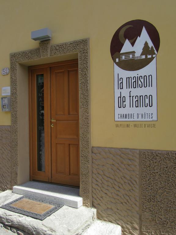 La Maison De Franco Valpelline Esterno foto